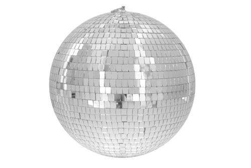 Mirror Ball - 30cm - Silver