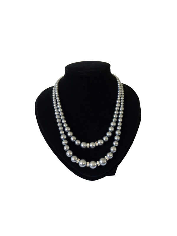 Standard Black Velvet Necklace Bust