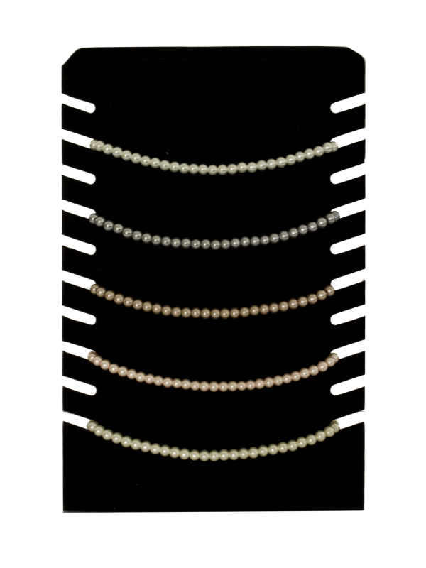 Black Velvet Necklace Display Stand