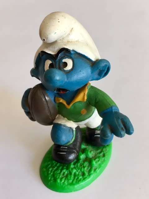### SUPER RARE SPRINGBOK SMURF ## HIGHLY COLLECTIBLE ## 1980 ## SCARCE SCHLEIGH PEYO (DONOVAN)