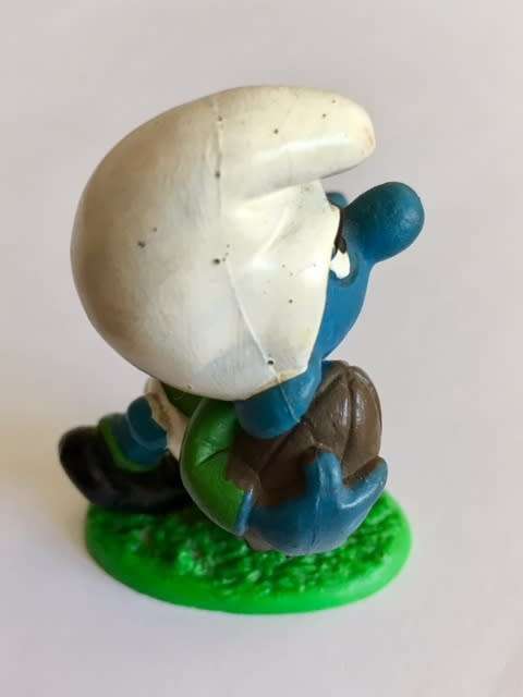 ### SUPER RARE SPRINGBOK SMURF ## HIGHLY COLLECTIBLE ## 1980 ## SCARCE SCHLEIGH PEYO (DONOVAN)