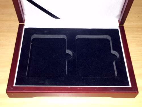 ### QUALITY COIN BOX FOR 2 x GRADED NGC OR PCGS COINS ## VALUE R200!! @@@R1 Start!! BID NOW!! #FSC