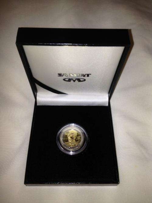 *** 1 x Nelson Mandela 90th Birthday R5 UNC - In SAMint Box - Great Gift! Get it Now!! ***
