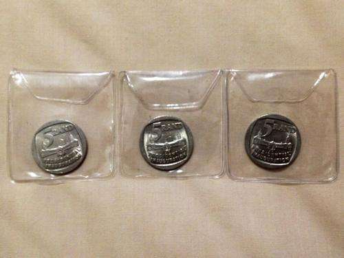 *** NELSON MANDELA 1994 INAUGURATION COINS *** R1 START FOR ALL 3 *** HURRY AND BID!! VALUABLE!! ***