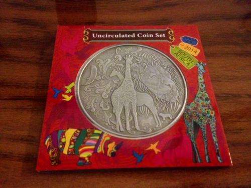 *** THE SOUTH AFRICAN UNC COIN SET ## 2014 EDITION FOLDER ## BEAUTIFUL COLLECTION!! BUY NOW!! #FSC