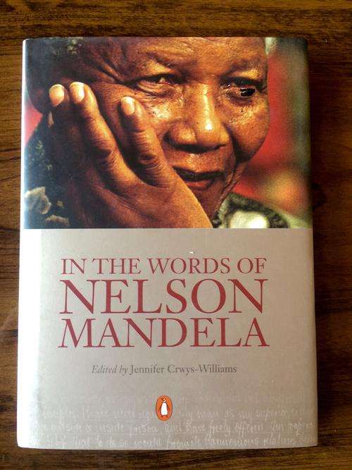 *** NELSON MANDELA *** IN HIS OWN WORDS *** Small Book *** BUY A PIECE OF MADIBA *** #FSC