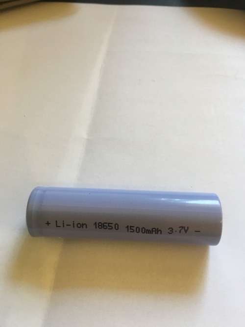 18650 1500mah 3.7v Li-ion battery