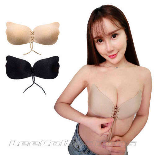 Size C- Push-Up, Strapless, Backless, Self-Adhesive, Silicone ,Stick-on Invisible Bra-Local Stock