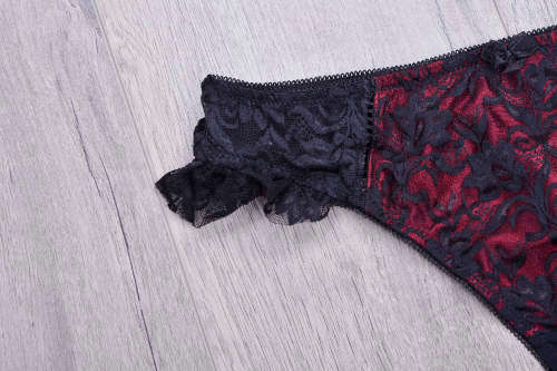 Sexy lace camisole, corset, lingerie, babydoll with a thong_Size 38