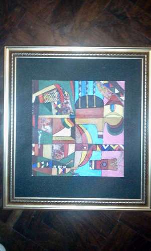 SPEELMAN MAHLANGU OIL ON BOARD UNFRAMED