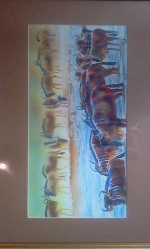 ZAKKIE  ELOFF WATERCOLOUR ON PAPER