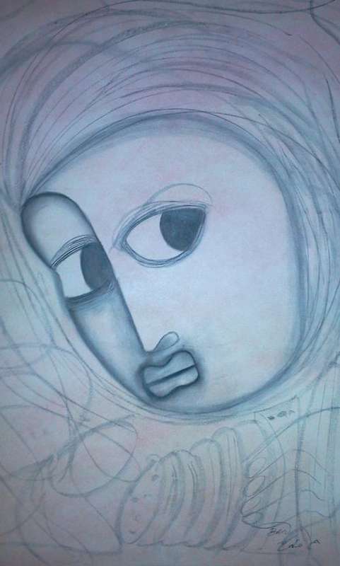 BEN MACALA PASTELS ON PAPER