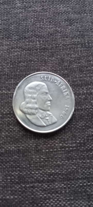 1966 R1 silver coin