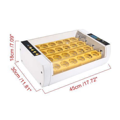 24 Egg Automatic Incubator - LOCAL STOCK