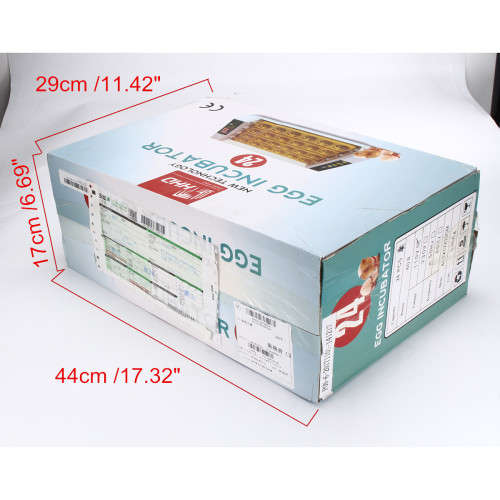 24 Egg Automatic Incubator - LOCAL STOCK
