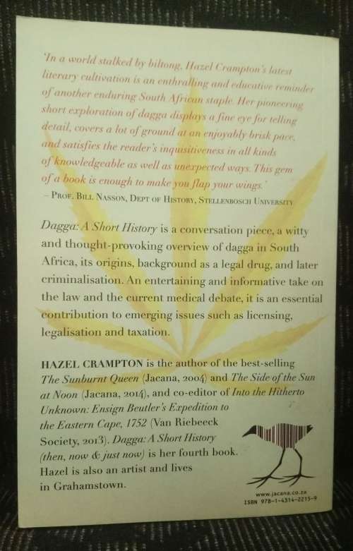 DAGGA: A Short History - Hazel Crampton