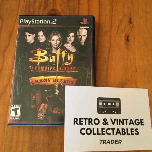 Buffy The Vampire Slayer - Chaos Bleeds (incl. Booklet) PS2 NTSC *RARE*