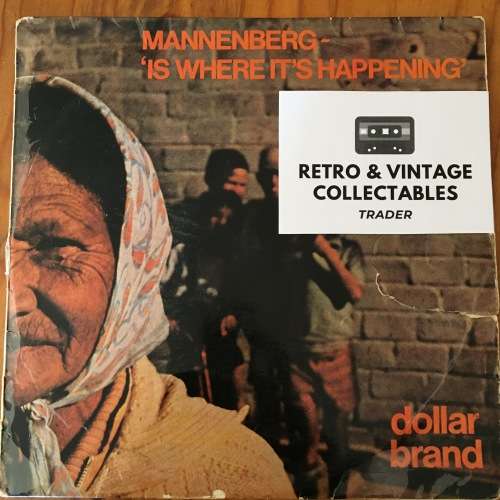 Dollar Brand | Abdullah Ibrahim - Mannenberg Is Where It`s Happening LP F/G+ SA Pressing