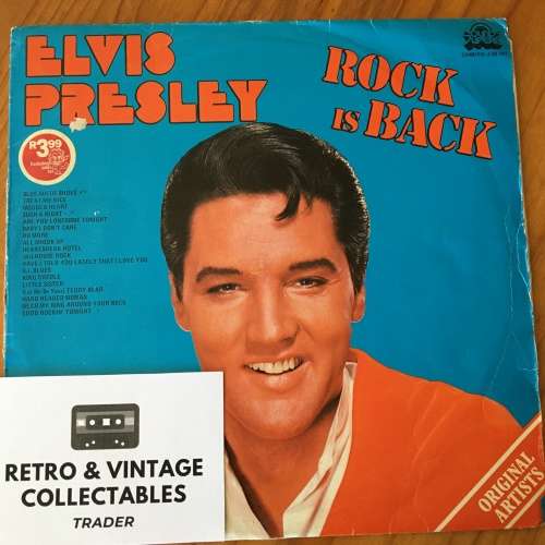 Elvis Presley - Rock Is Back LP G+/VG SA Pressing