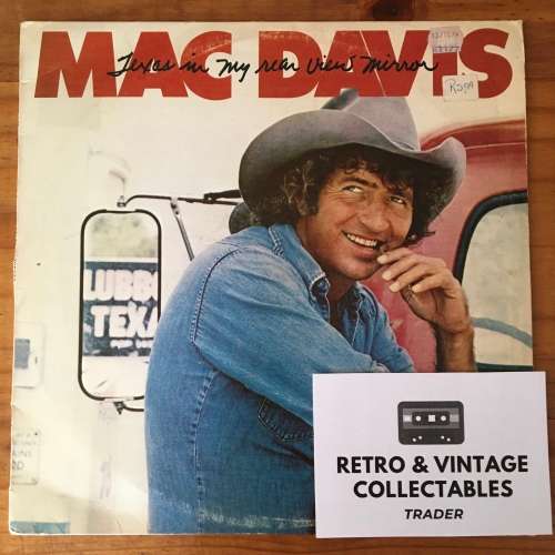 Mac Davis - Texas In My Rear View Mirror LP G/F SA Pressing