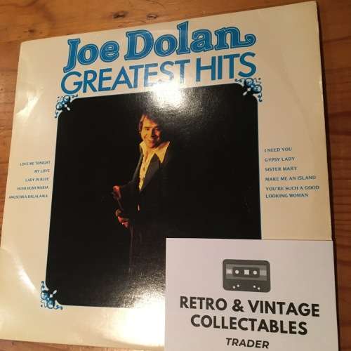 Joe Dolan - Greatest Hits LP VG/VG SA Pressing