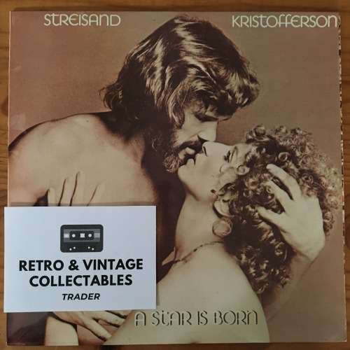 Barbra Streisand and Kris Kristofferson - A Star Is Born OST (Gatefold Cover) LP VG+/VG SA Pressing