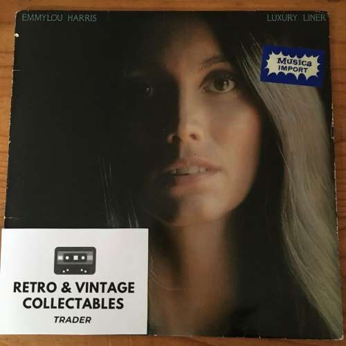 Emmylou Harris - Luxury Liner LP G+/VG USA Pressing
