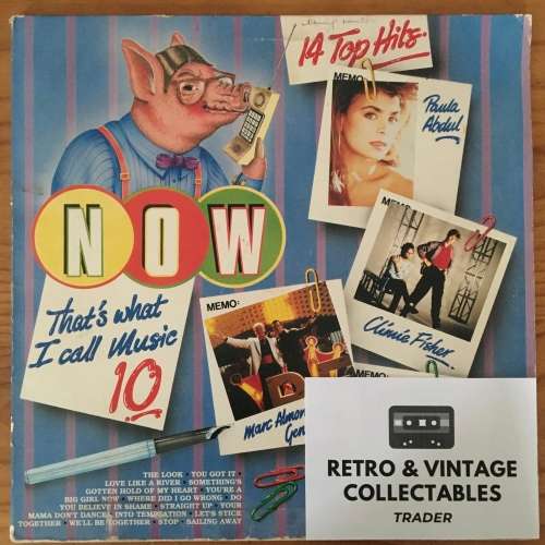 Now Thats What I Call Music 10 - Various (Gatefold Cover) LP G/G+ SA Pressing