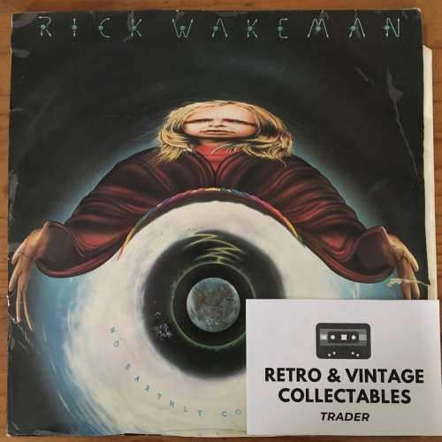 Rick Wakeman - No Earthly Connection LP F/G- SA Pressing
