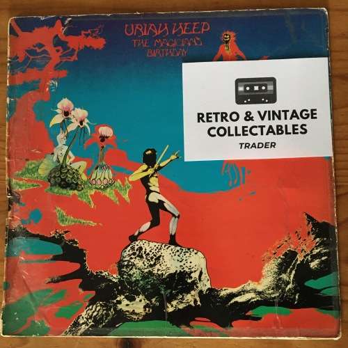 Uriah Heep - The Magicians Birthday (Gatefold Cover) LP G-/G SA Pressing