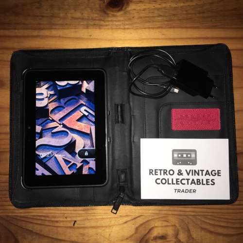 Amazon Kindle Fire HD X43Z60 Tablet - Black, 16MB, Wi-Fi, 7inch TouchScreen (with Charger and Cover)