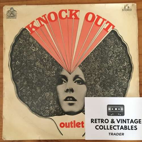 The Outlet - Knock Out LP ***RARE SA Band*** G+/VG SA Pressing
