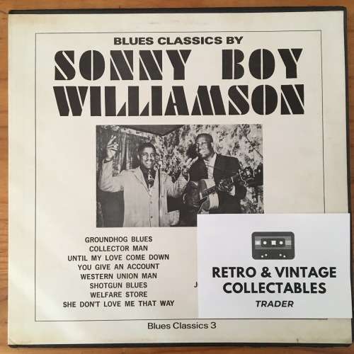 Sonny Boy Williamson - Blues Classics By Sonny LP G+/VG USA Pressing