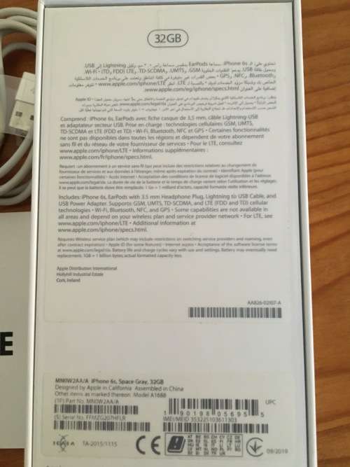 iPhone 6S Space Grey 32GB