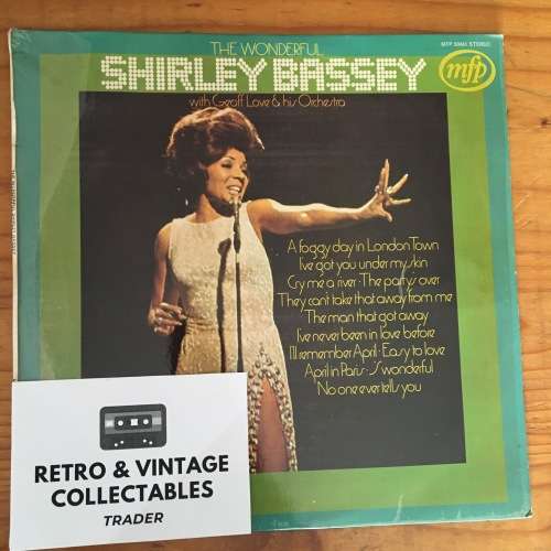 Shirley Bassey - The Wonderful Shirley Bassey LP VG/VG+ SA Pressing