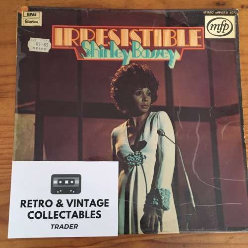 Shirley Bassey - Irresistible LP G+/VG SA Pressing