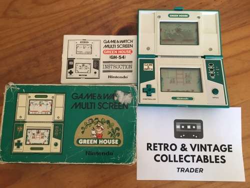 Nintendo Game & Watch - Green House ***HIGHLY COLLECTABLE***