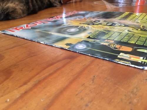 Iron Maiden - Iron Maiden LP G+/VG- UK Pressing