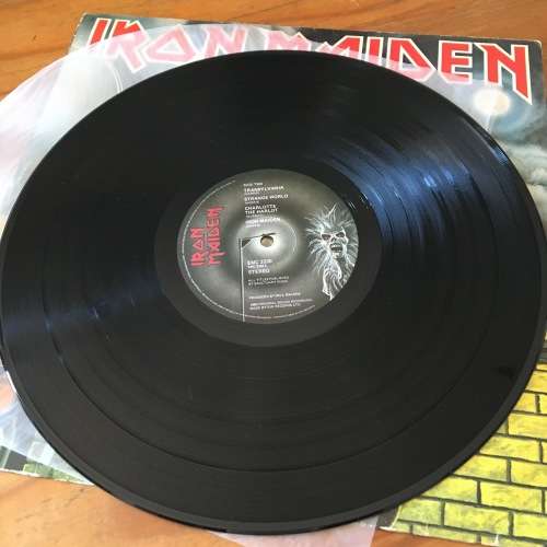 Iron Maiden - Iron Maiden LP G+/VG- UK Pressing