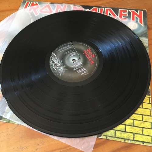 Iron Maiden - Iron Maiden LP G+/VG- UK Pressing