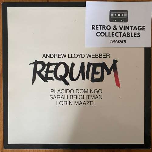 Andrew Lloyd Webber - Requiem (Gatefold Cover) / Brightman / Domingo  LP VG+/VG+ SA Pressing