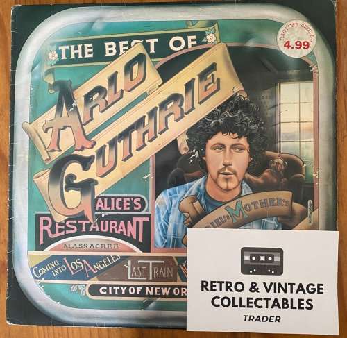 Arlo Guthrie - The Best Of LP VG/VG- SA Pressing