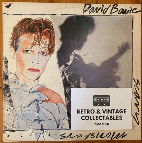 David Bowie - Scary Monsters LP VG+/VG SA Pressing