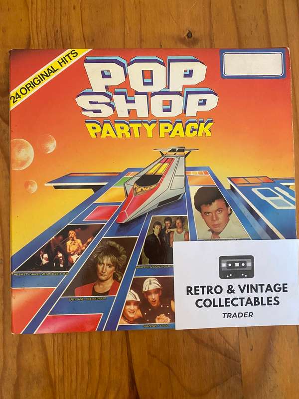 Pop Shop Party Pack - Various (Double Album) VG/VG/VG+ SA Pressing