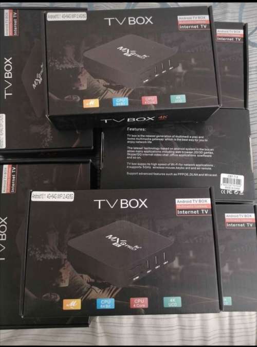 Android smart TV Box 4GB Ram 64GB storage memory