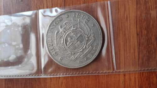 1892 ZAR Single Shaft 5 Shilling