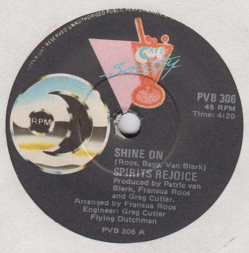 Spirits Rejoice - Shine on/I'm so strong now (rare 7" single)