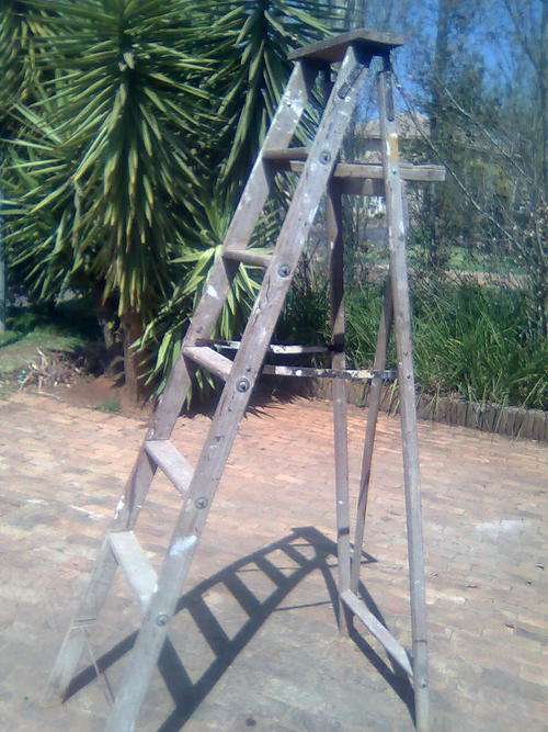 Step ladder wood