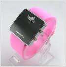 PINK LED WATCH - LATEST FASHION -