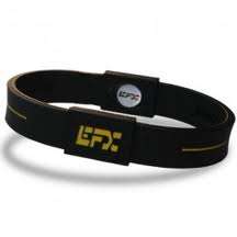 BALANCE BANDS - EFX - BLACK WITH YELLOW WRITING  -  SMALL  -